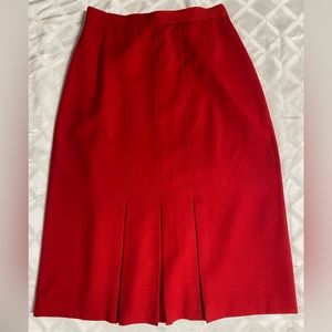 Vintage Pykettes Red Skirt